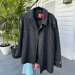 Winter wool clot jacket